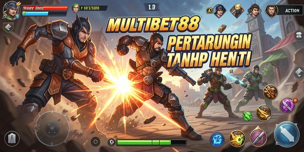 Antarmuka <strong>MULTIBET88</strong> yang dinamis dan menarik saat bertempur.